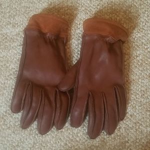 Mens leather gloves